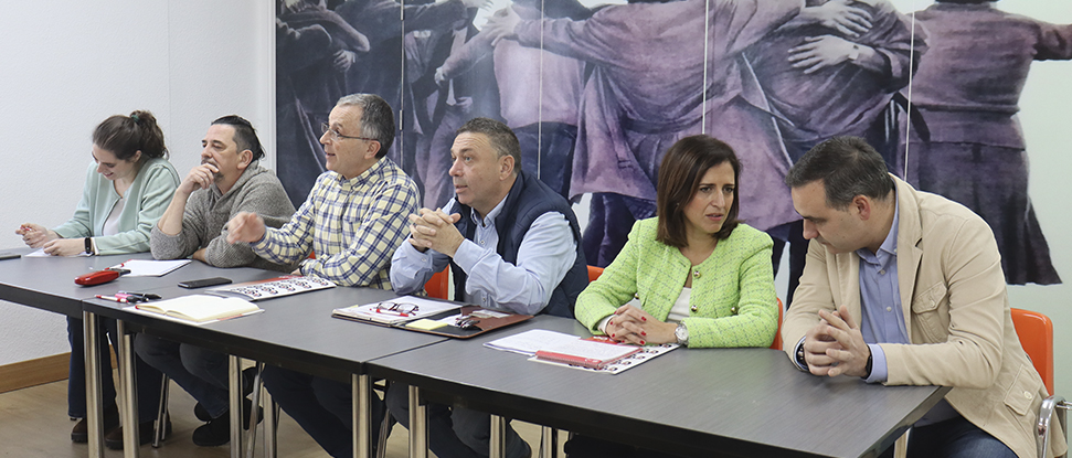 El PSOE de Burgos se une a la movilización del próximo 10 de febrero convocada por UGT y CCOO contra las políticas de la Junta de Castilla y León 