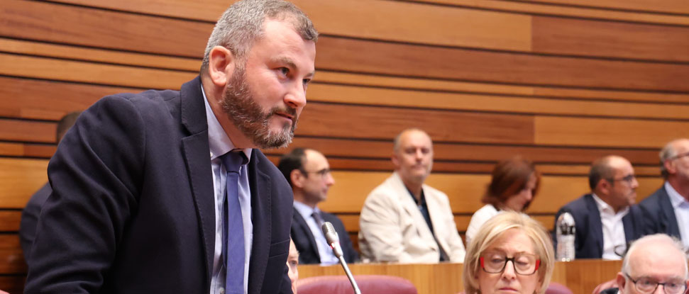 David S&aacute;inz-Aja toma posesi&oacute;n de su esca&ntilde;o en las Cortes de Castilla y Le&oacute;n en el Pleno extrodinario de agosto